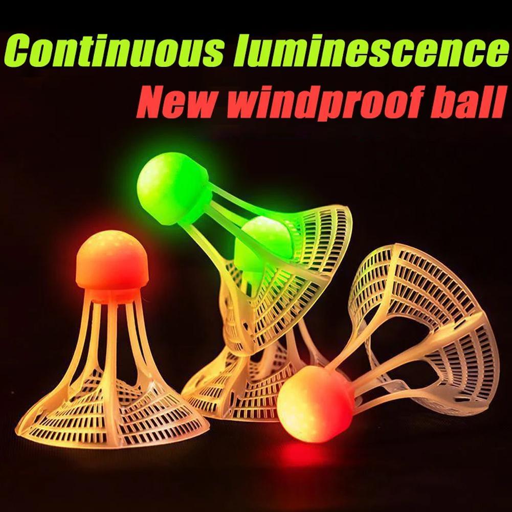 Badminton Single - Luminous Windproof Badminton Super Durable And