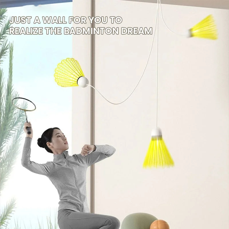 Badminton Talk - HOMEFISH Automatic Rebound Badminton Trainer Badminton