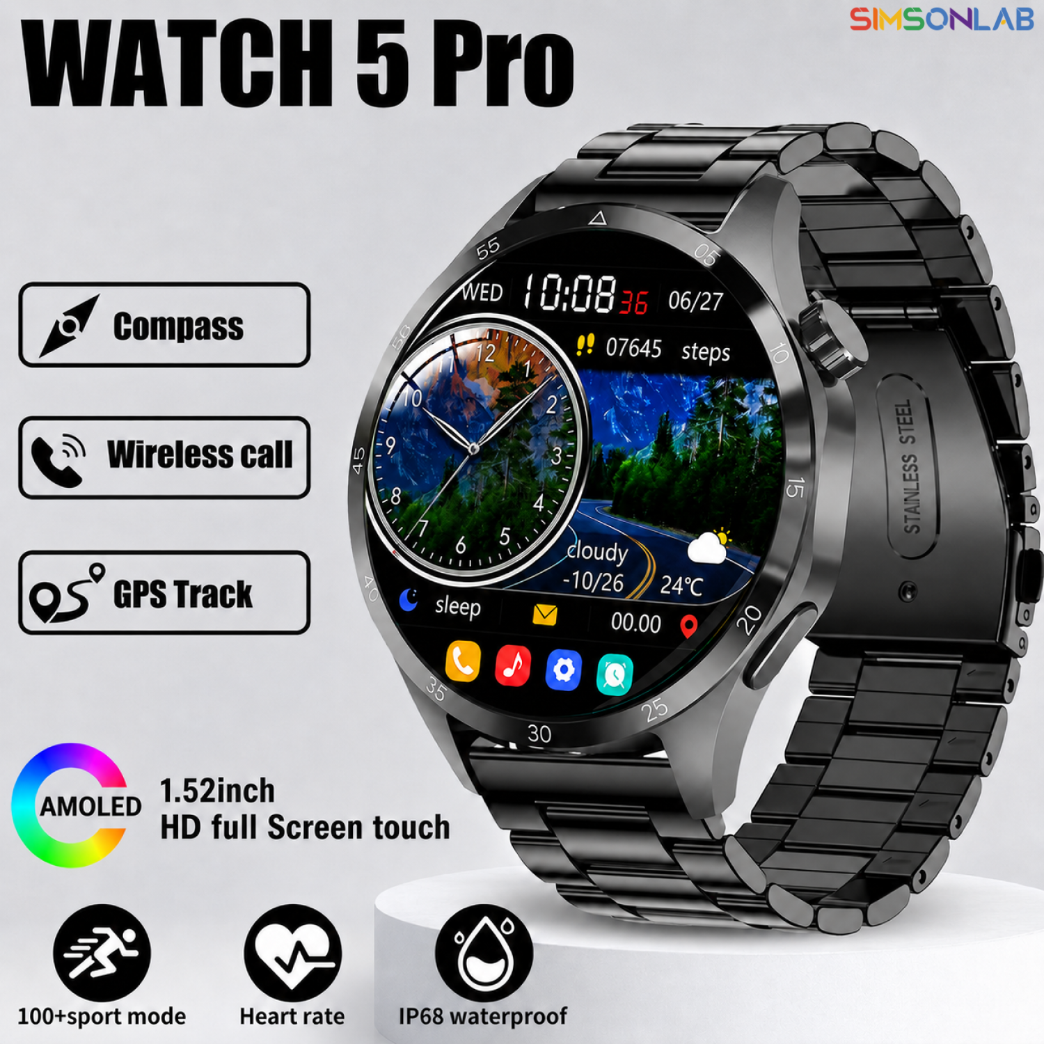 Badminton In English - 2026 New Smart Watch Men AMOLED