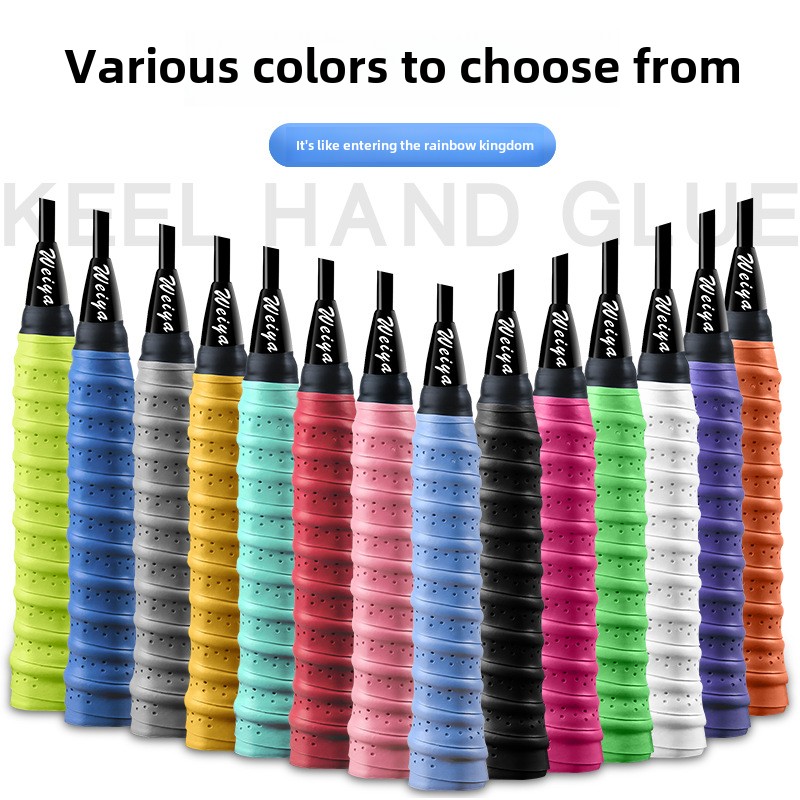 Badminton Player - 10Pcs Grip Tape Tennis Racket Anti-Slip