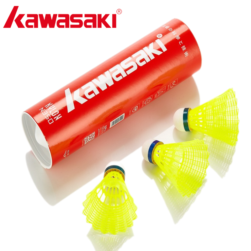 Badminton Single - Kawasaki Nylon Ball N350 for Training