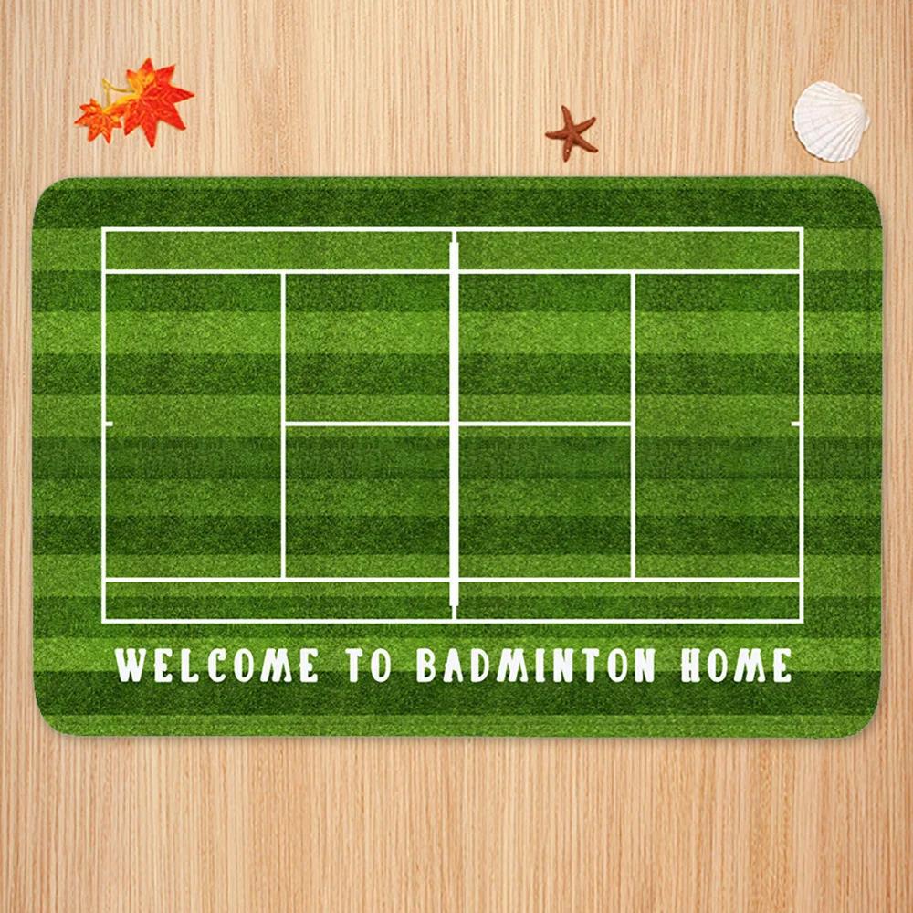 Sports Theme Carpet Mat Tennis - đánh giá và giá Badminton Zone