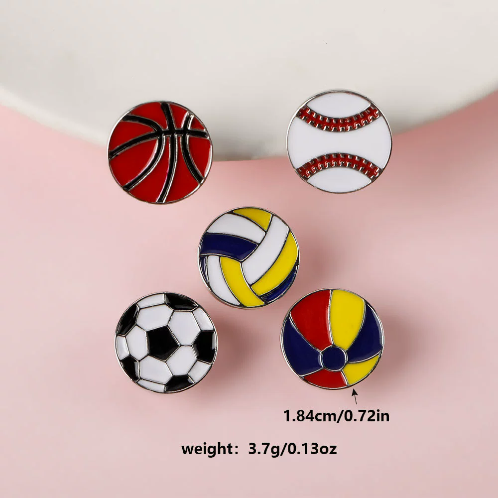Creative Ball Games Enamel Pin - đánh giá và giá Badminton Icon