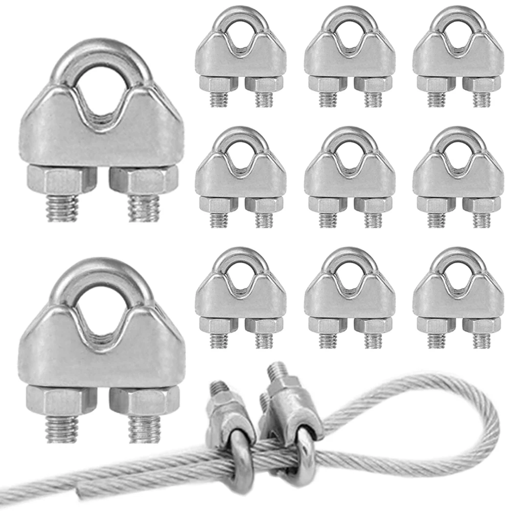 12Pcs U Type M3 Cable Clamps 3 - đánh giá và giá String Tension Clip