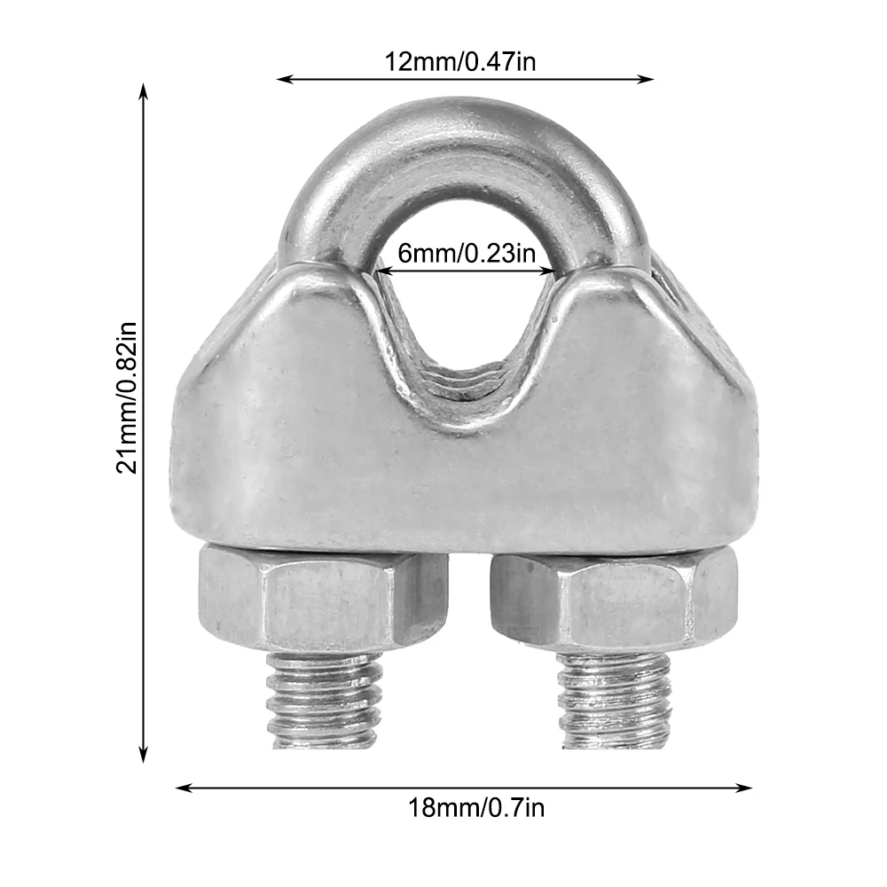 12Pcs U Type M3 Cable Clamps 3 - đánh giá và giá String Tension Clip