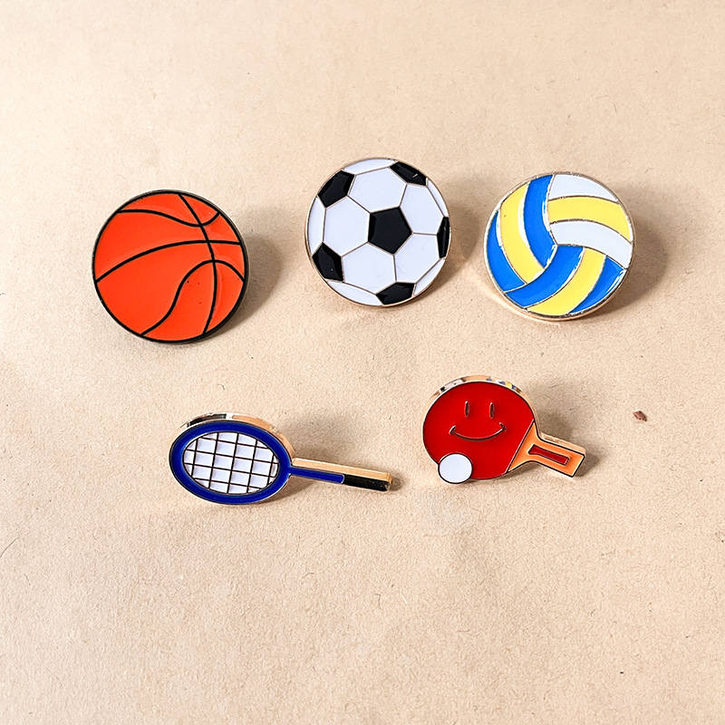 Cartoon Sports Ball Brooches S - đánh giá và giá Badminton Icon