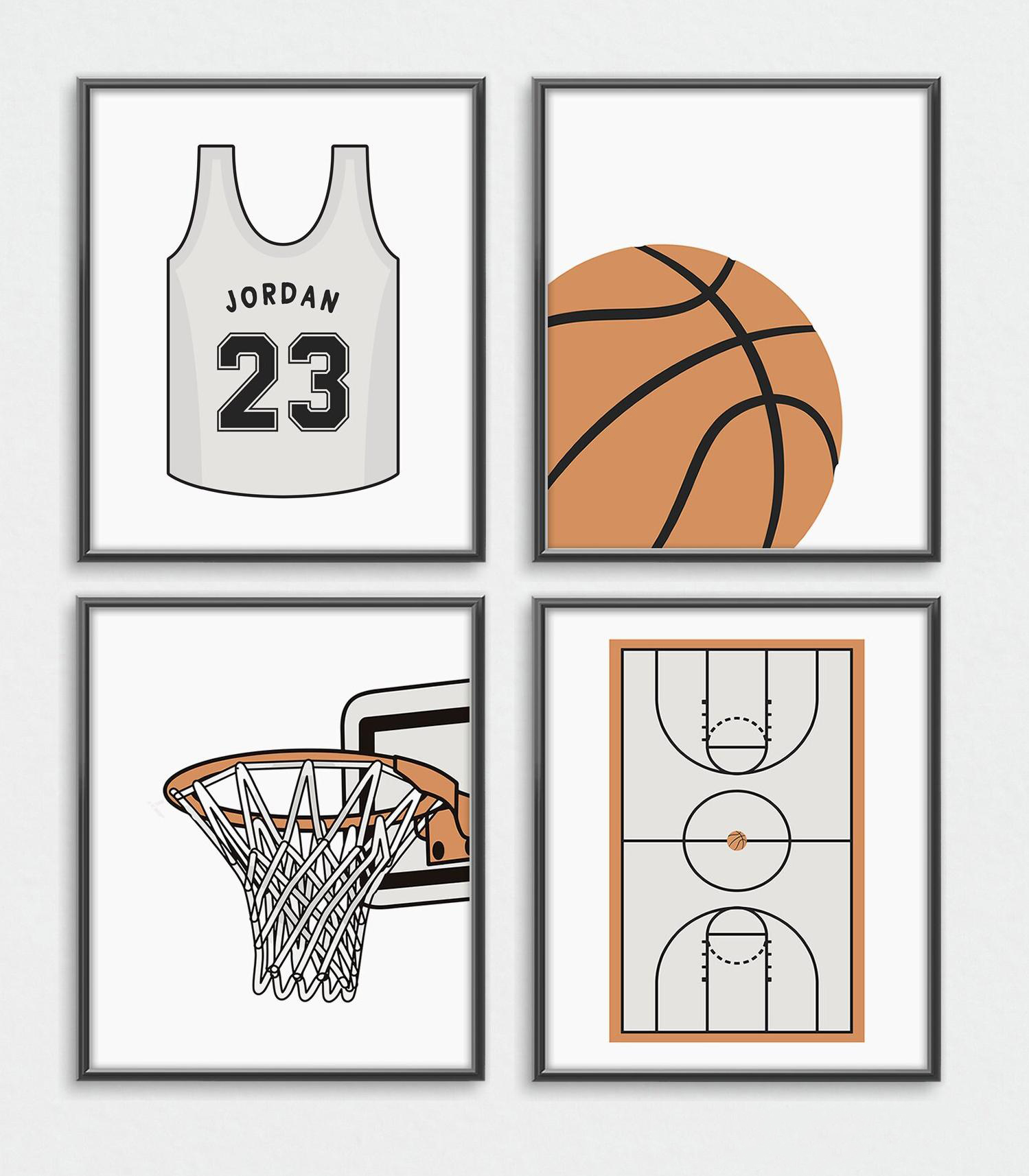 Cartoon Creative Basketball Fo - đánh giá và giá Badminton Zone