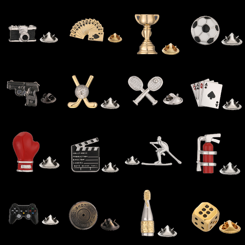 Men's brooch sports poker dice - đánh giá và giá Badminton Icon