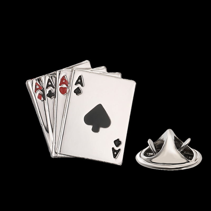 Men's brooch sports poker dice - đánh giá và giá Badminton Icon