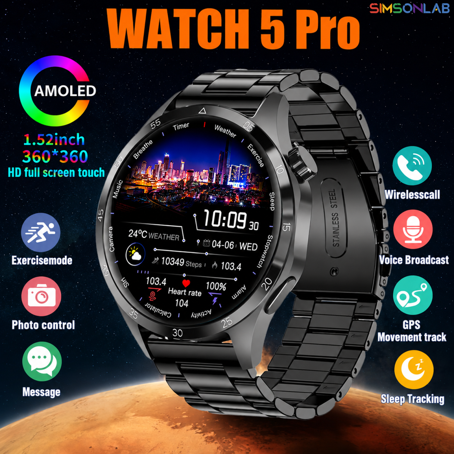 2026 Watch 5 Pro GPS Track Com - đánh giá và giá Badminton In English