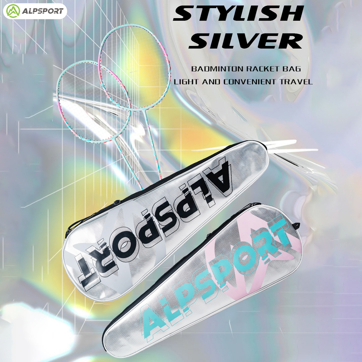 Alpsport Badminton bag PVC mat - đánh giá và giá Badminton Single