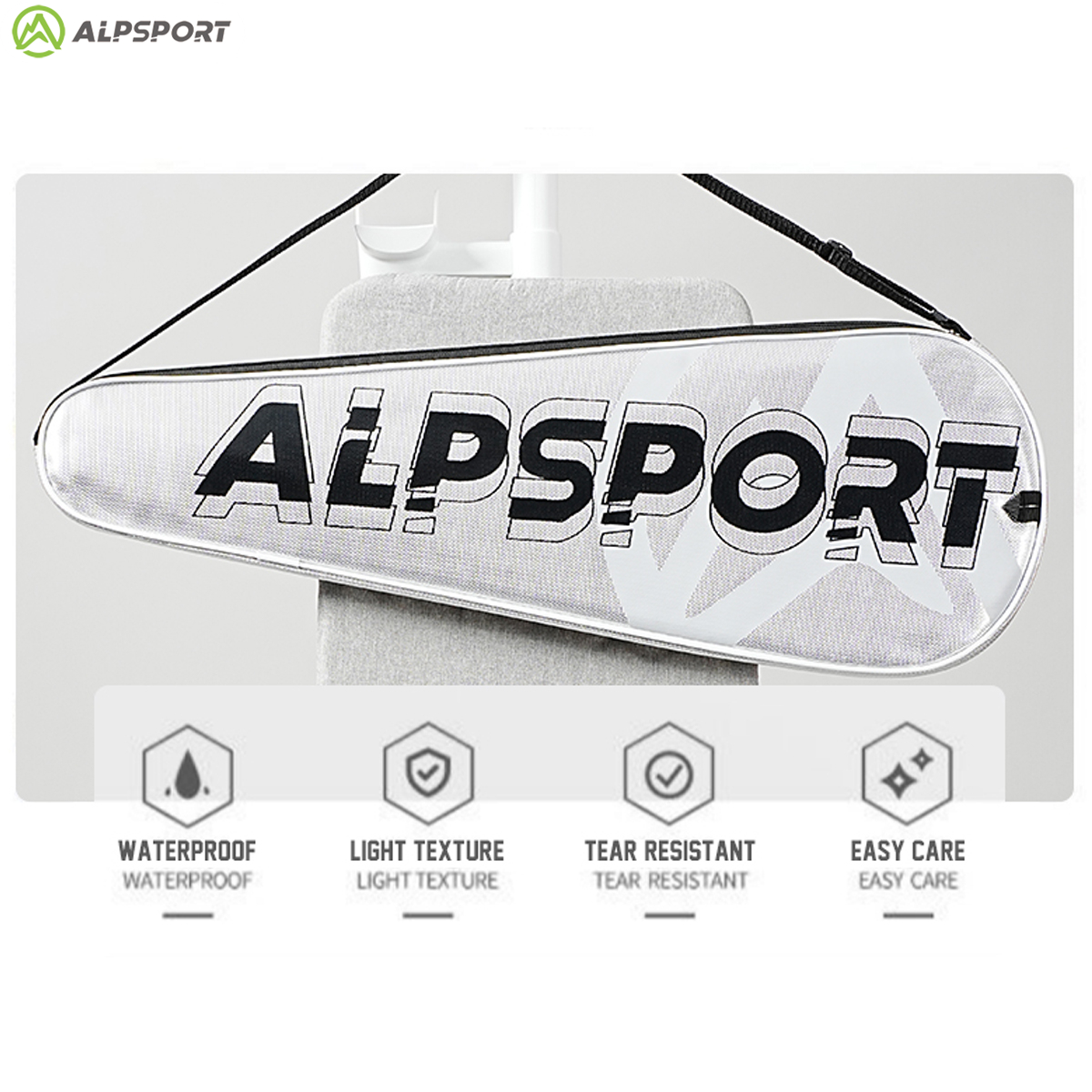 Alpsport Badminton bag PVC mat - đánh giá và giá Badminton Single