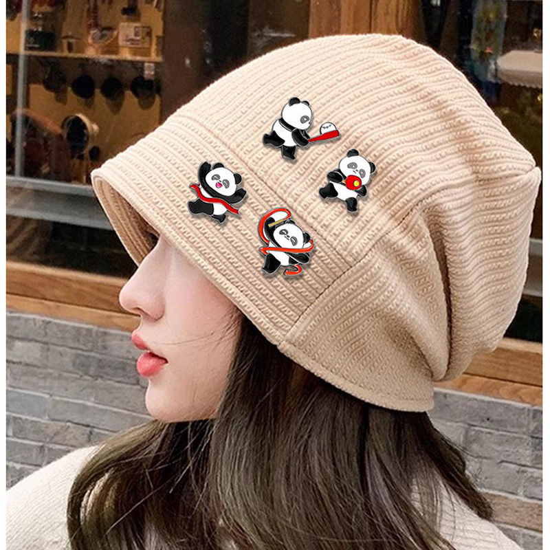Sports Cute Panda Badge Badmin - đánh giá và giá Badminton Icon