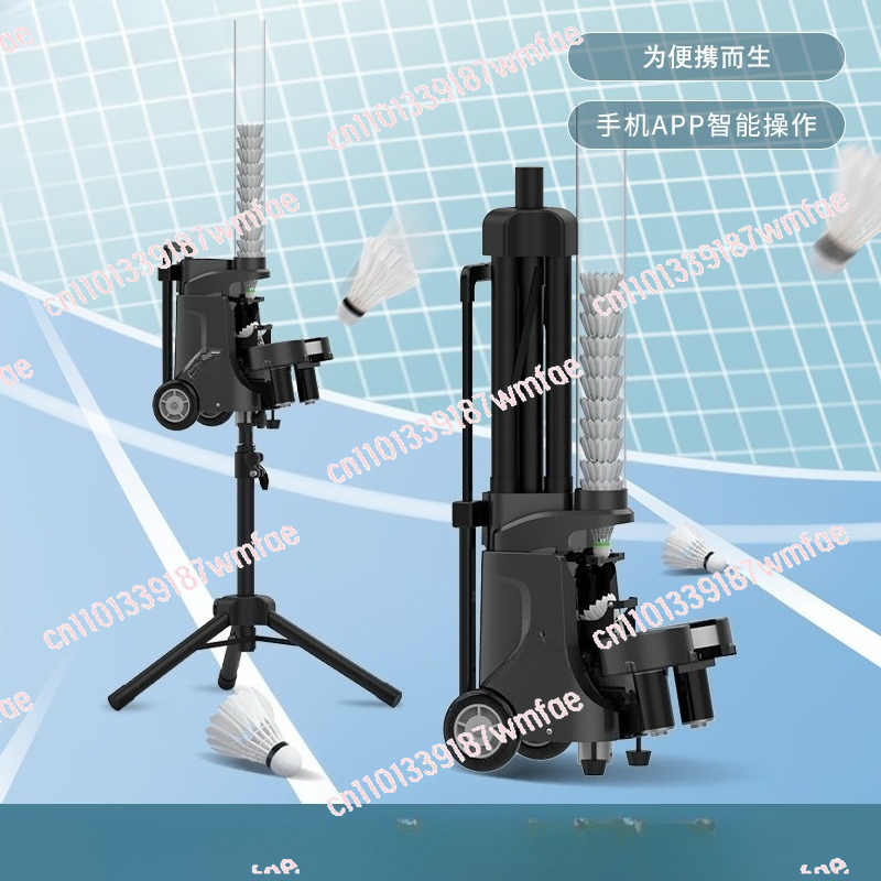 Badminton serve machine Portab - đánh giá và giá Badminton Single