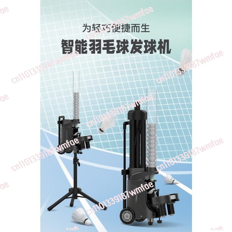 Badminton serve machine Portab - đánh giá và giá Badminton Single