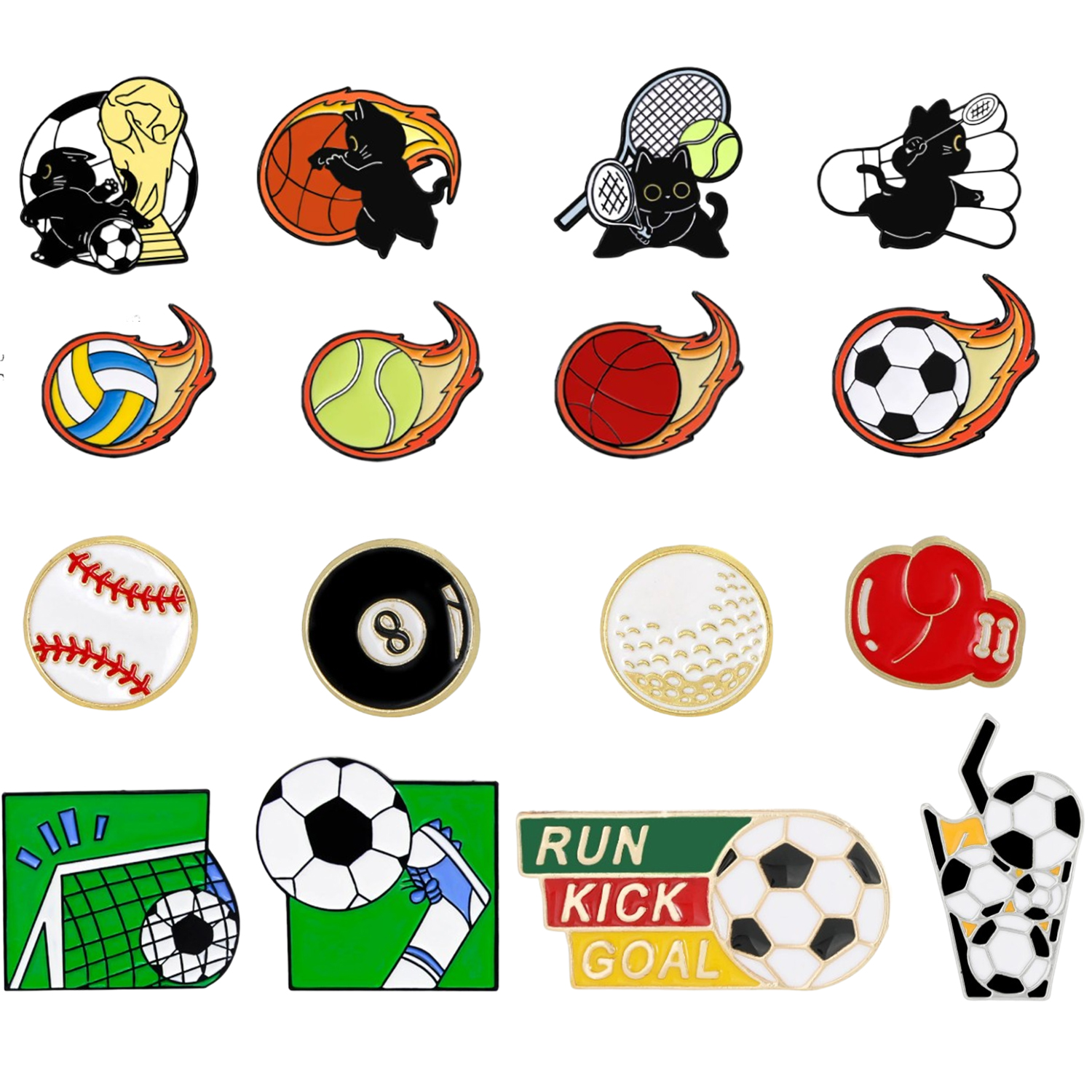 Sports Black Cat Brooch Badmin - đánh giá và giá Badminton Icon