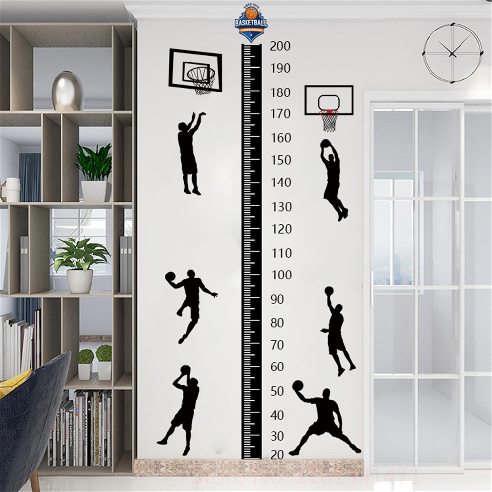 Basketball Height Stickers For - đánh giá và giá Badminton Zone