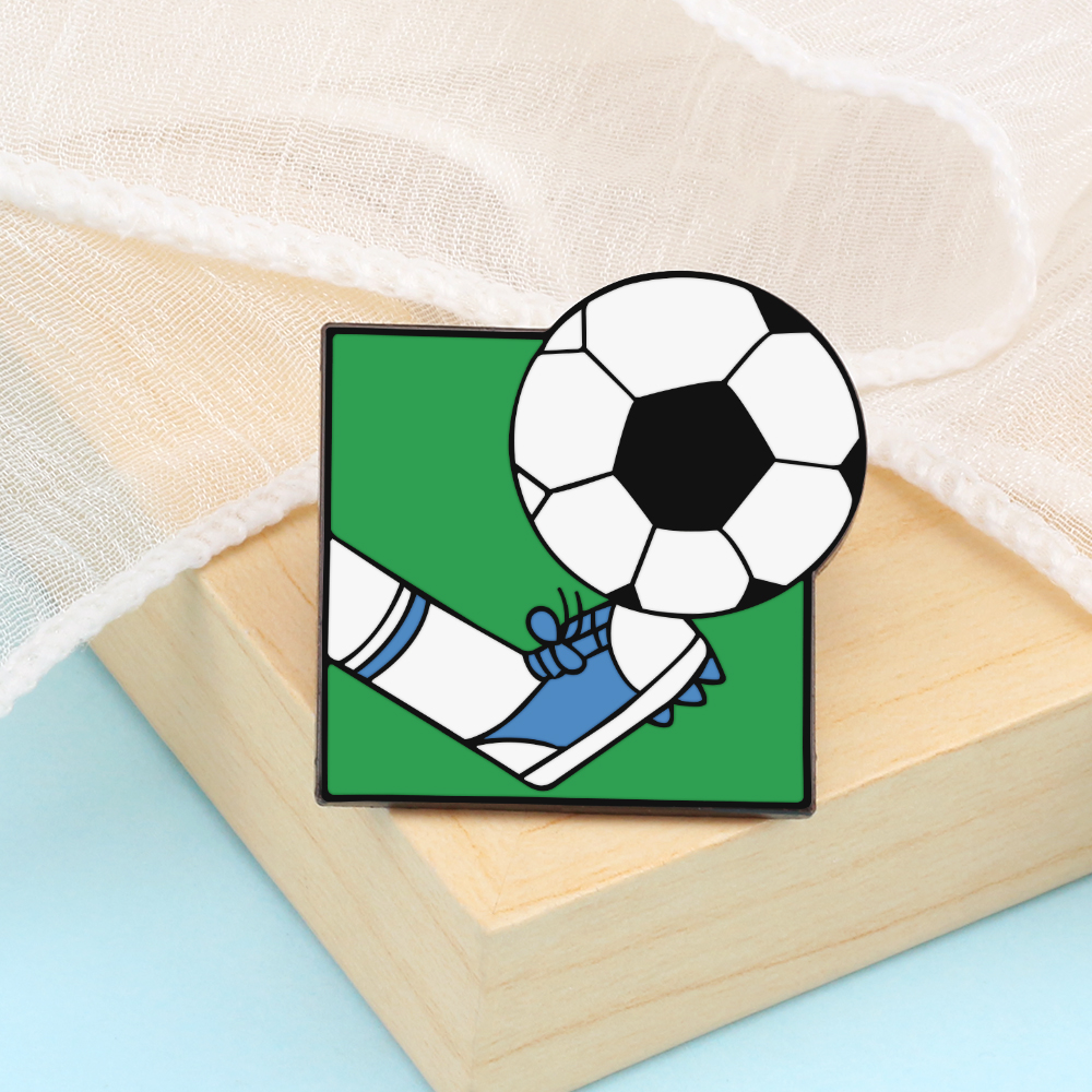 Fashion Sports Ball Lapel Pin  - đánh giá và giá Badminton Icon